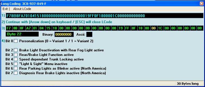 byte 22
