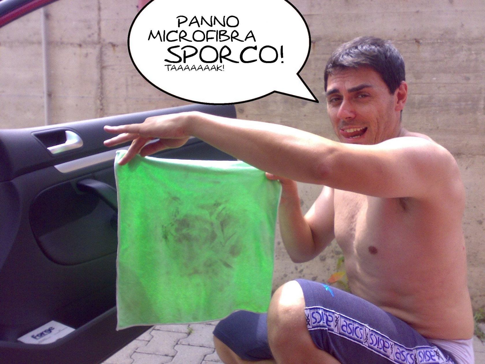 PANNO SPORCO!
che zozzeria!
